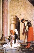 Jean Leon Gerome Young Greeks at the Mosque china oil painting reproduction